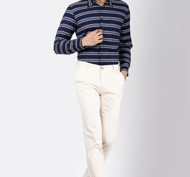 Cairon Stripe Shirt Blue